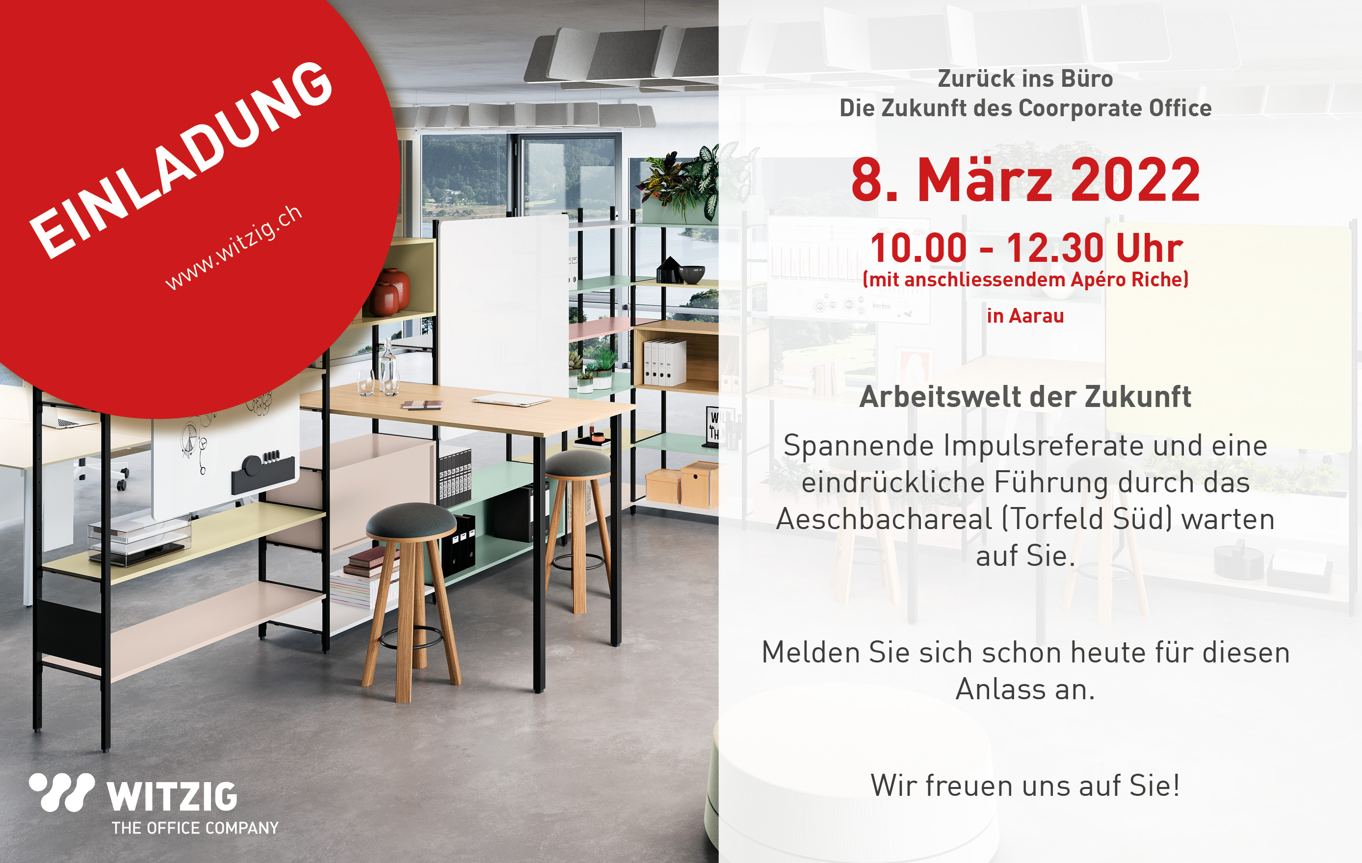 Witzig The Office Company: Event in Aarau